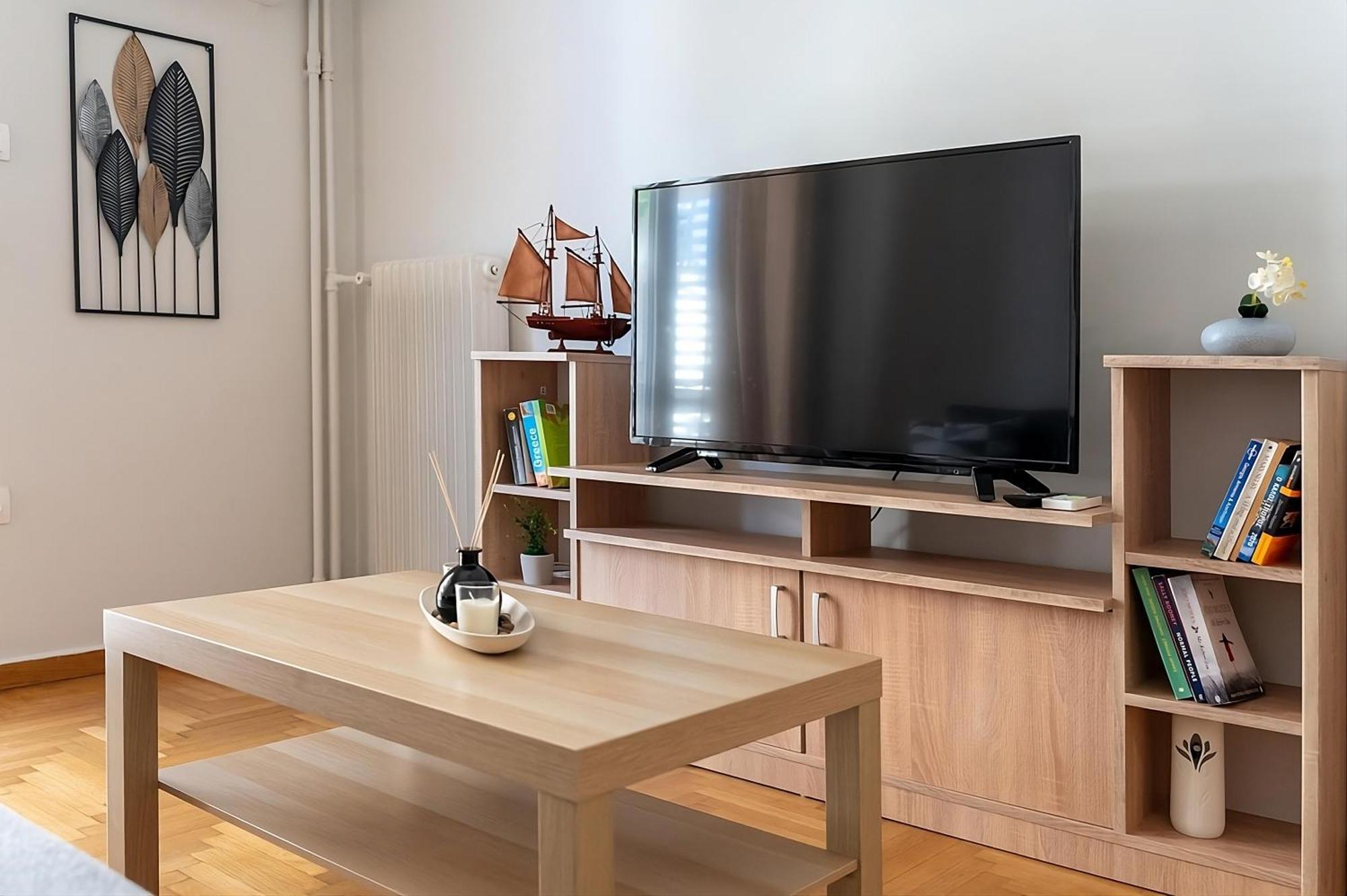 Entire Apt, 3Rd Floor, 1 Bedroom Athens Luaran gambar