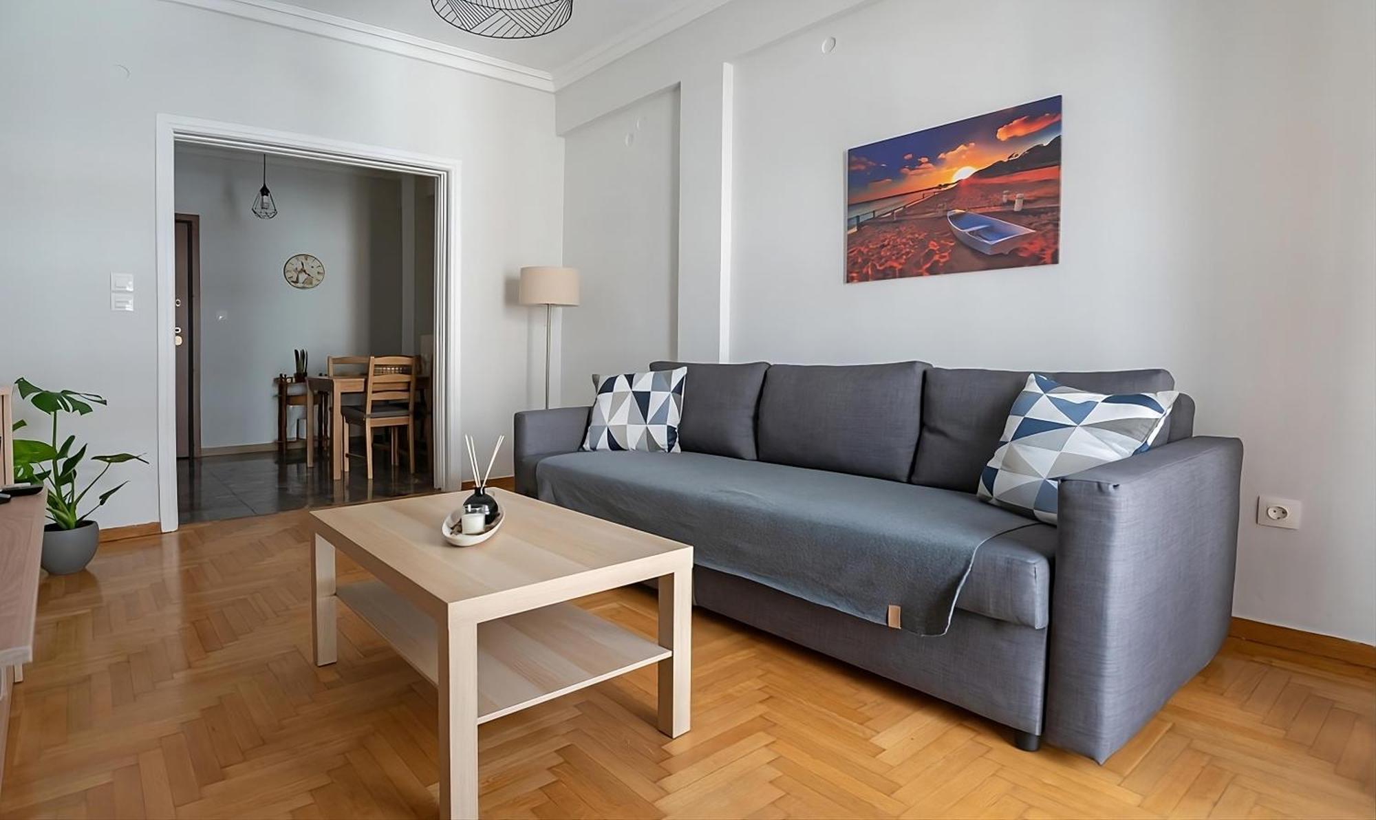 Entire Apt, 3Rd Floor, 1 Bedroom Athens Luaran gambar